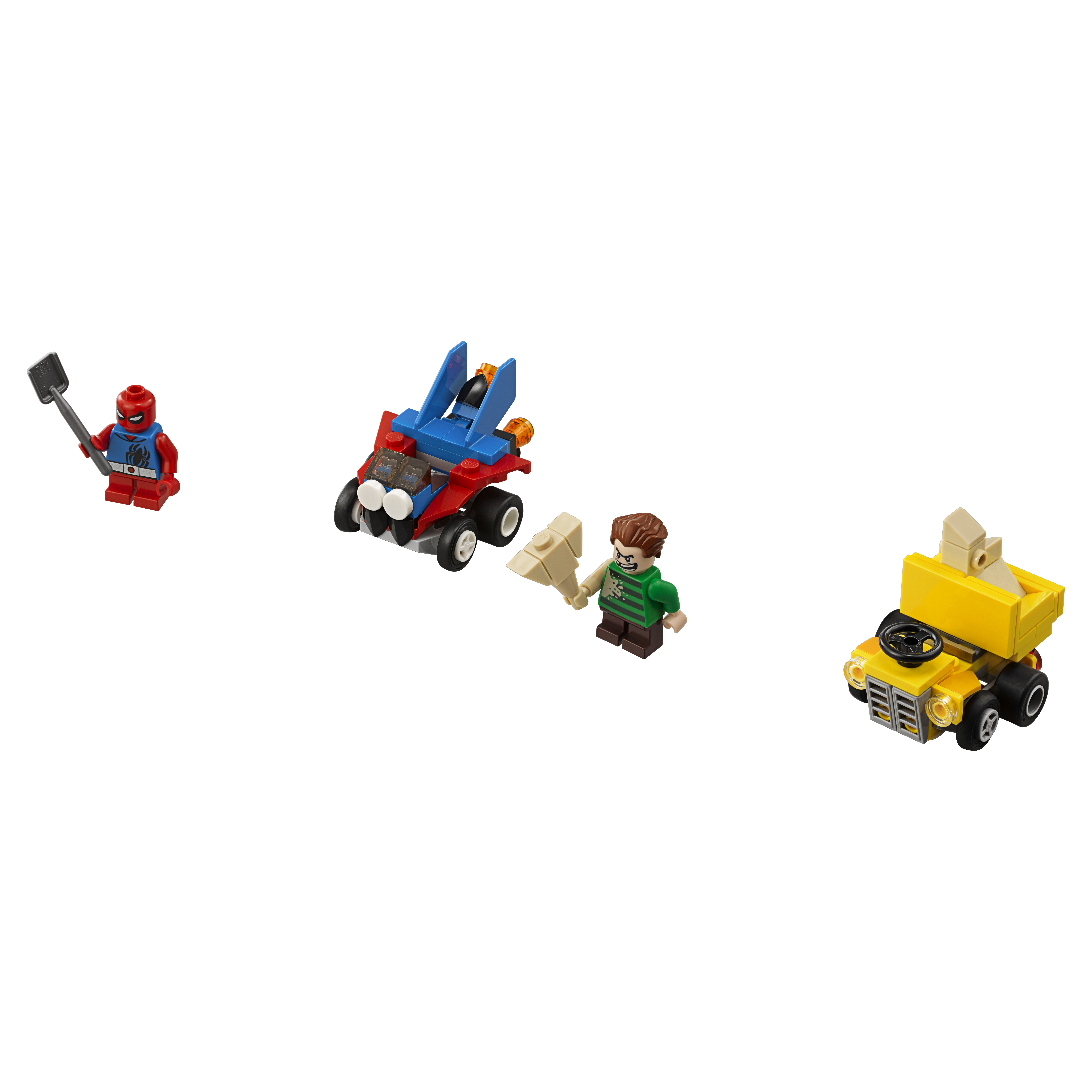 фото Конструктор lego super heroes mighty micros человек-паук против песочного человека (76089)