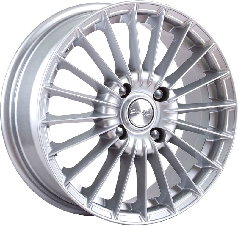 

Колесный диск SKAD R15 6J PCD4x108 ET47.5 D63.35 WHS164474, Серебристый