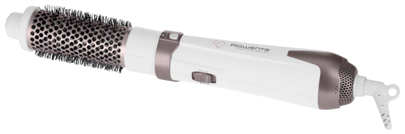 фото Фен-щетка rowenta hot air brush cf7830 white