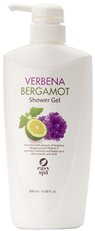 фото Гель для душа easy spa verbena bergamot, 500 мл