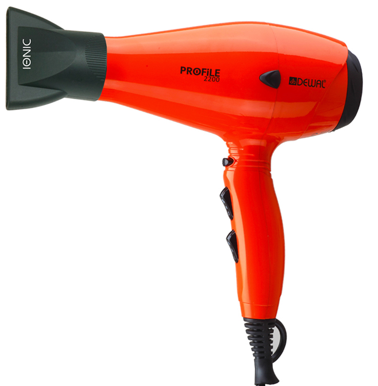 Фен Dewal Profile 2 200 Вт оранжевый краска для волос concept fusion inspiration тон 8 44 оранжевый закат 100 мл