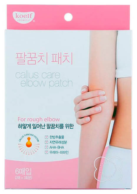 

Маска для рук Koelf Callus Care Elbow Patch, Callus Care Elbow Patch