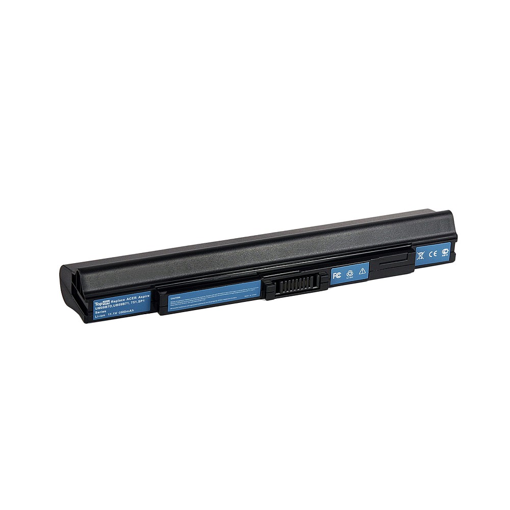 фото Аккумулятор для ноутбука acer aspire one 531, 751, ao751, zg3, zg8 series. 11.1v topon
