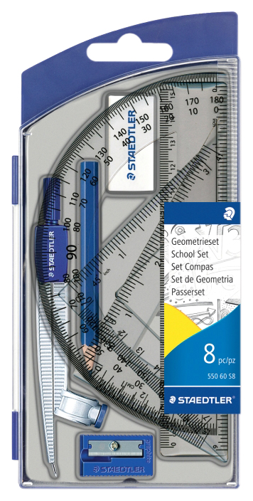 фото Набор для математики staedtler 8 предметов