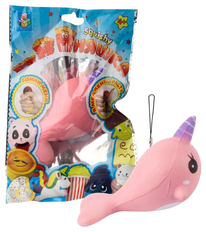 

Игрушка-антистресс Китенок в колпачке 1Toy Т12425