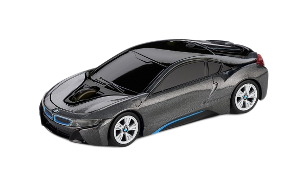 фото Беспроводная мышь bmw i8 cyan/grey