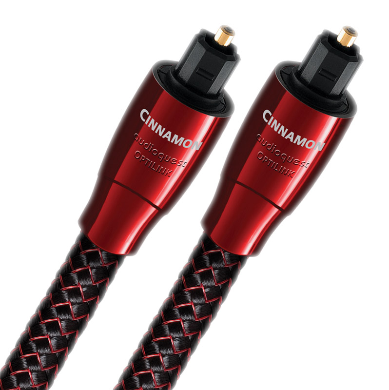 

Кабель AudioQuest Cinnamon Toslink - Toslink, 0,75м Black/Red, Черный;красный, Cinnamon