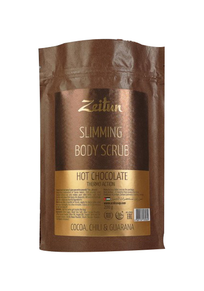 фото Скраб для тела zeitun горячий шоколад моделирующий 50 г