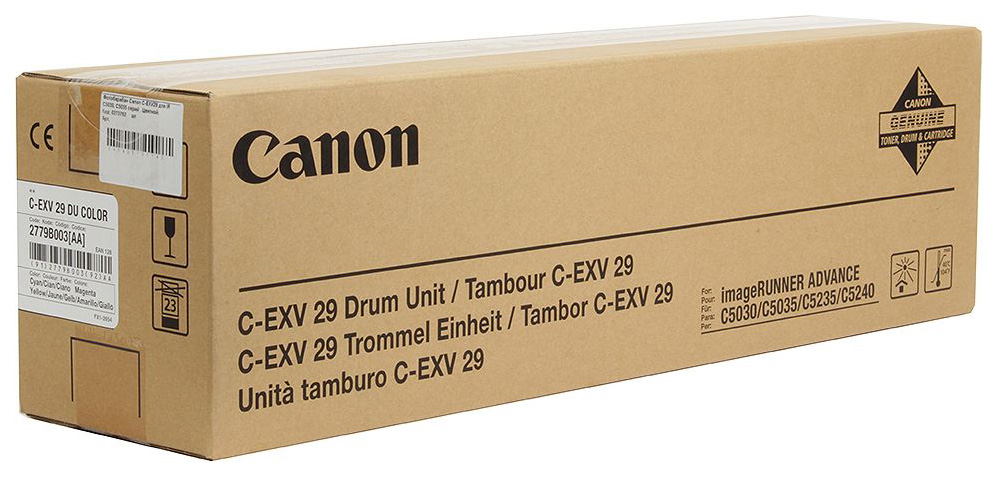 Фотобарабан Canon C-EXV29 (2779B003AA 000) многоцветный, оригинальный