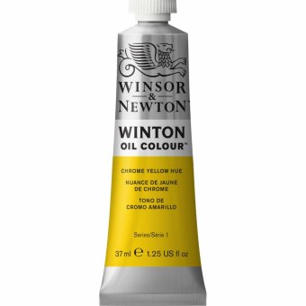 фото Масляная краска winsor&newton winton желтый хром 37 мл