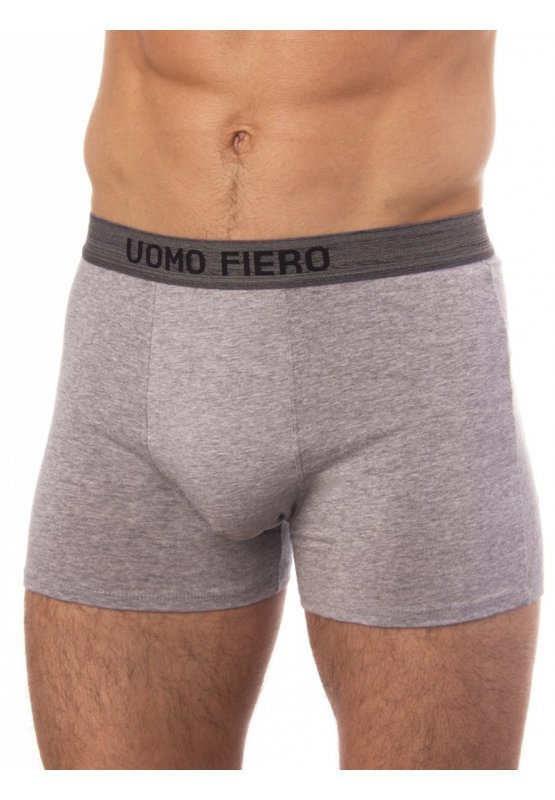 фото Трусы мужские uomo fiero 027fh серые l