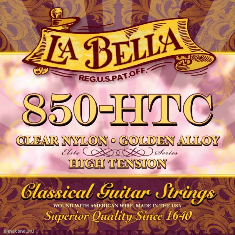 

Струны для классической гитары LA BELLA 850HTC