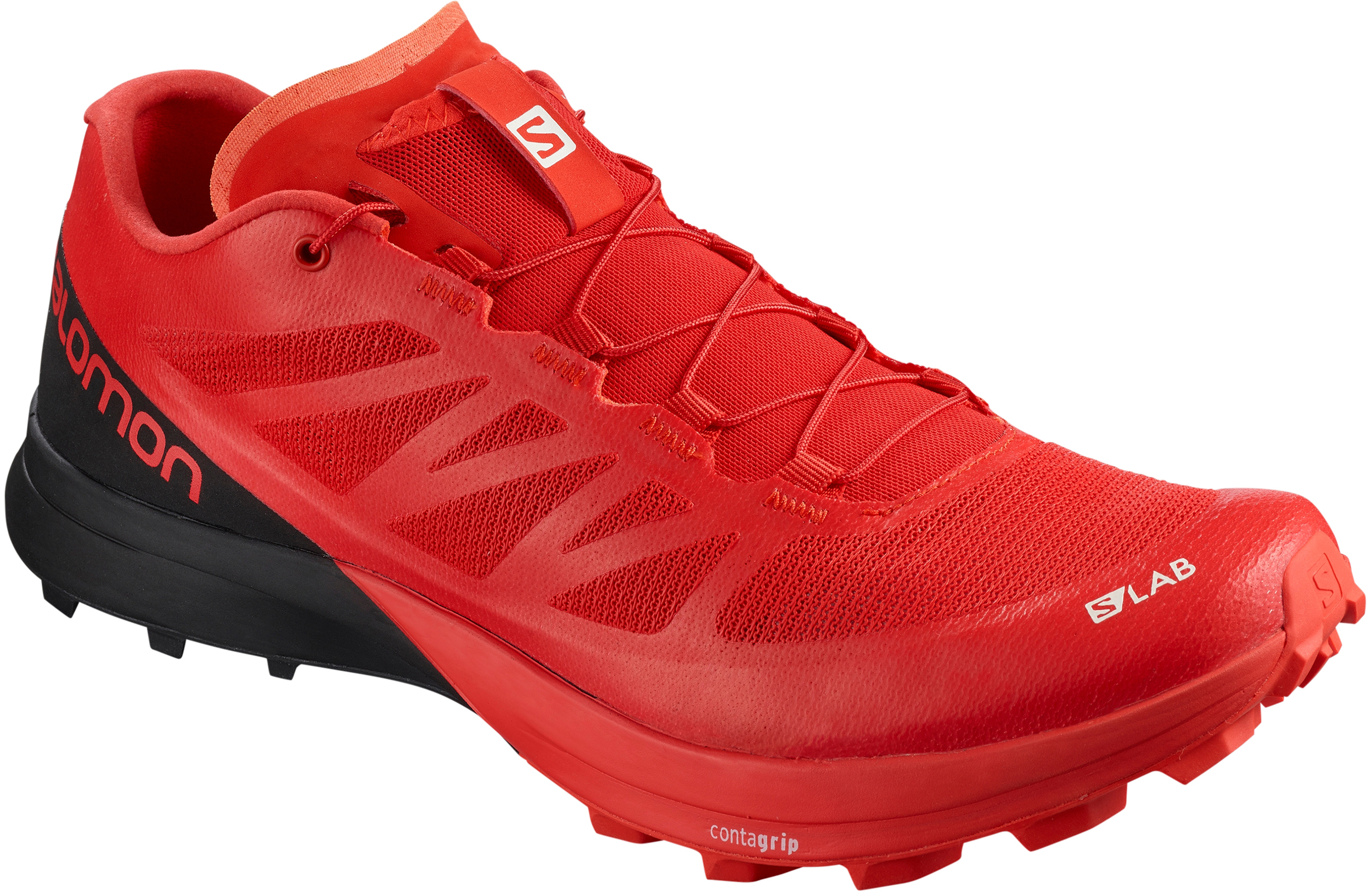 Кроссовки Salomon S/Lab Sense 7, racing red/black/white,