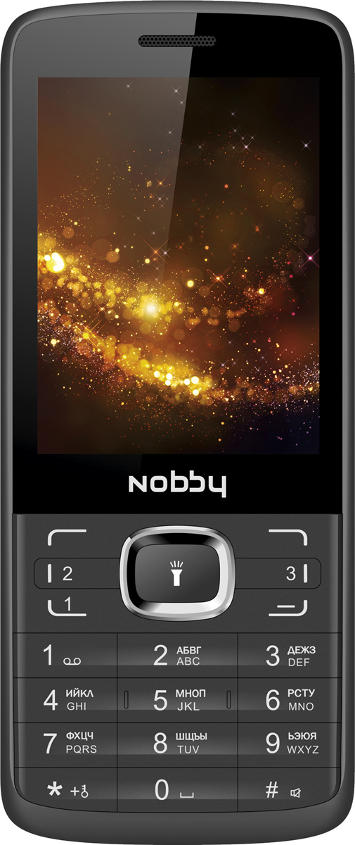 фото Мобильный телефон nobby 330t black/grey