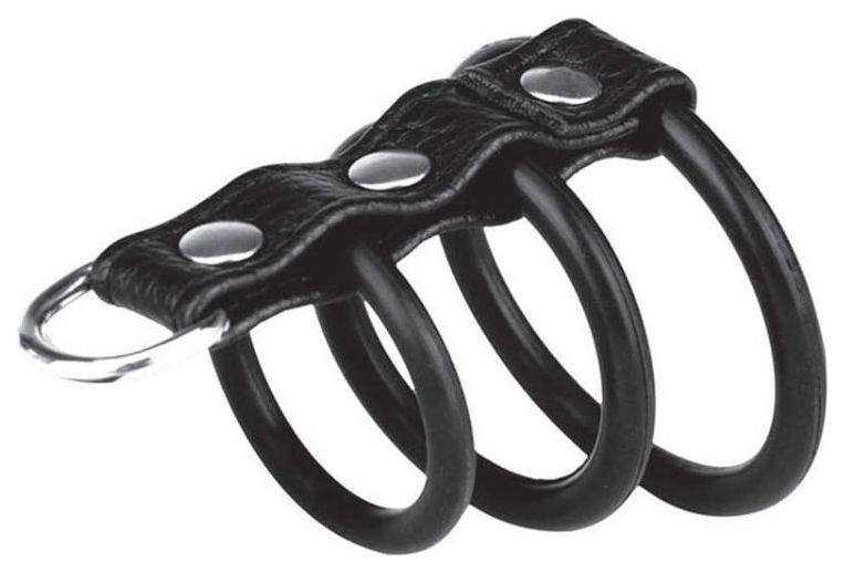 Генитальная сбруя BlueLine C&B GEAR 3 Ring