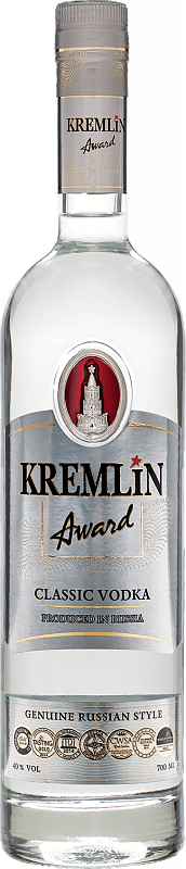 

Водка Kremlin Award Classic, 40 %, 700 мл