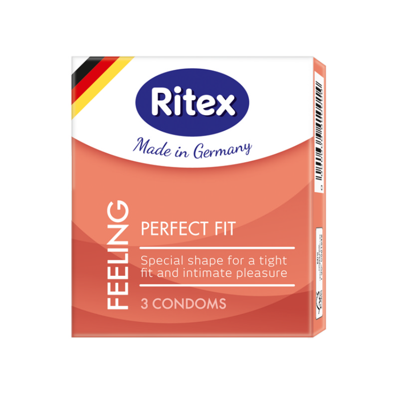 Презервативы Ritex Perfect fit анатомической формы 3 шт.