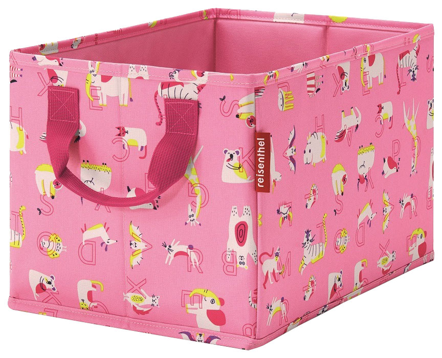

Коробка для хранения детская Storagebox ABC friends pink