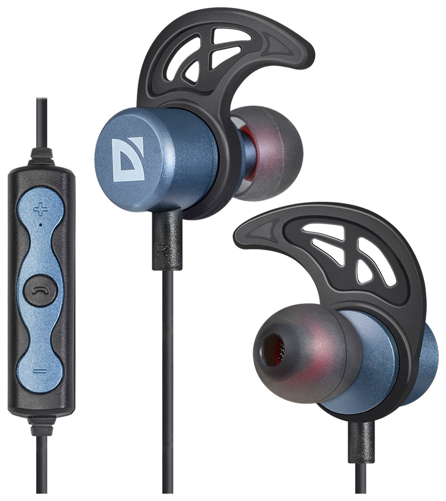 

Беспроводные наушники Defender FreeMotion B685 Black/Blue, FreeMotion B685