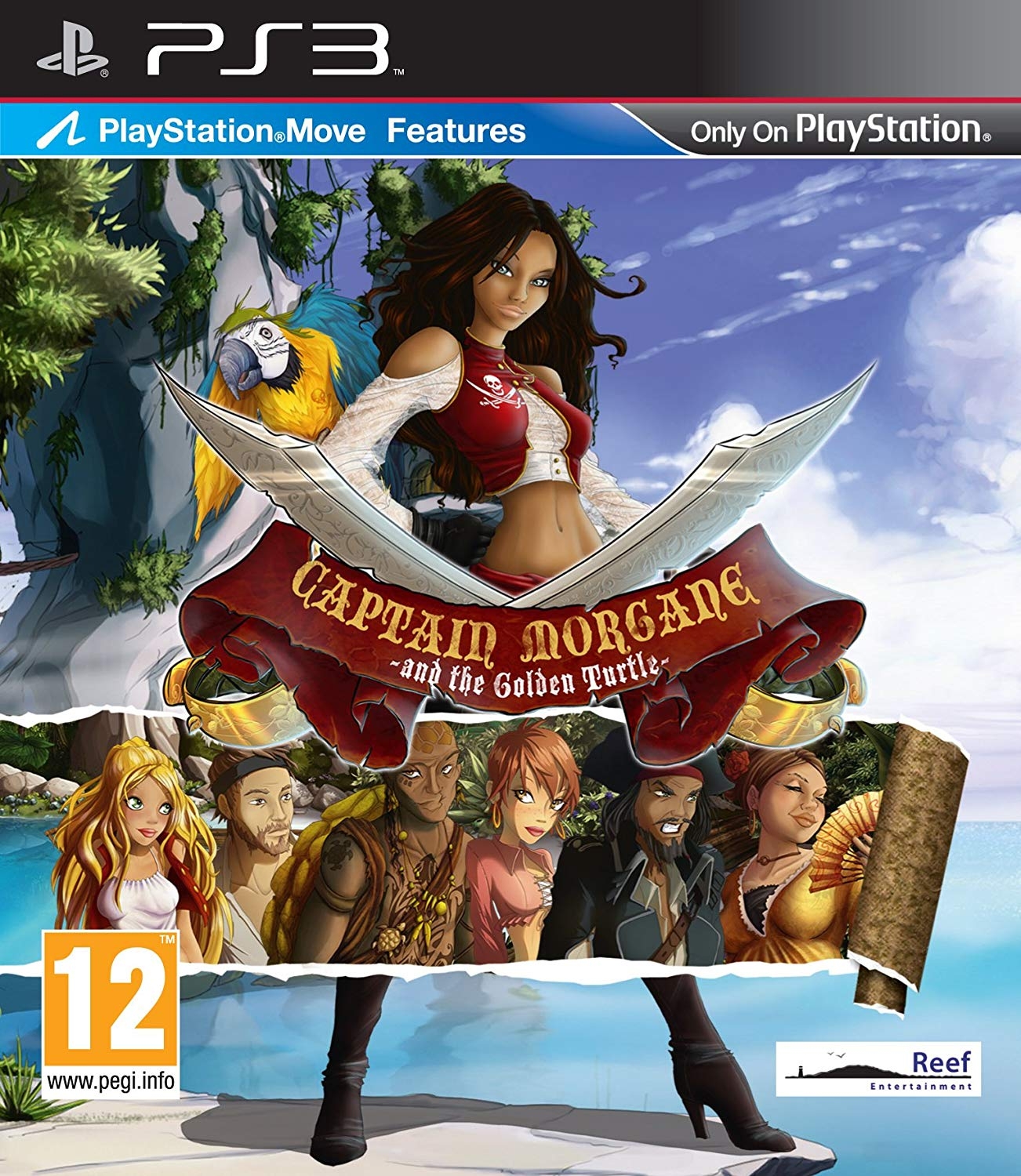 Игра Captain Morgane and the Golden Turtle для PlayStation 3