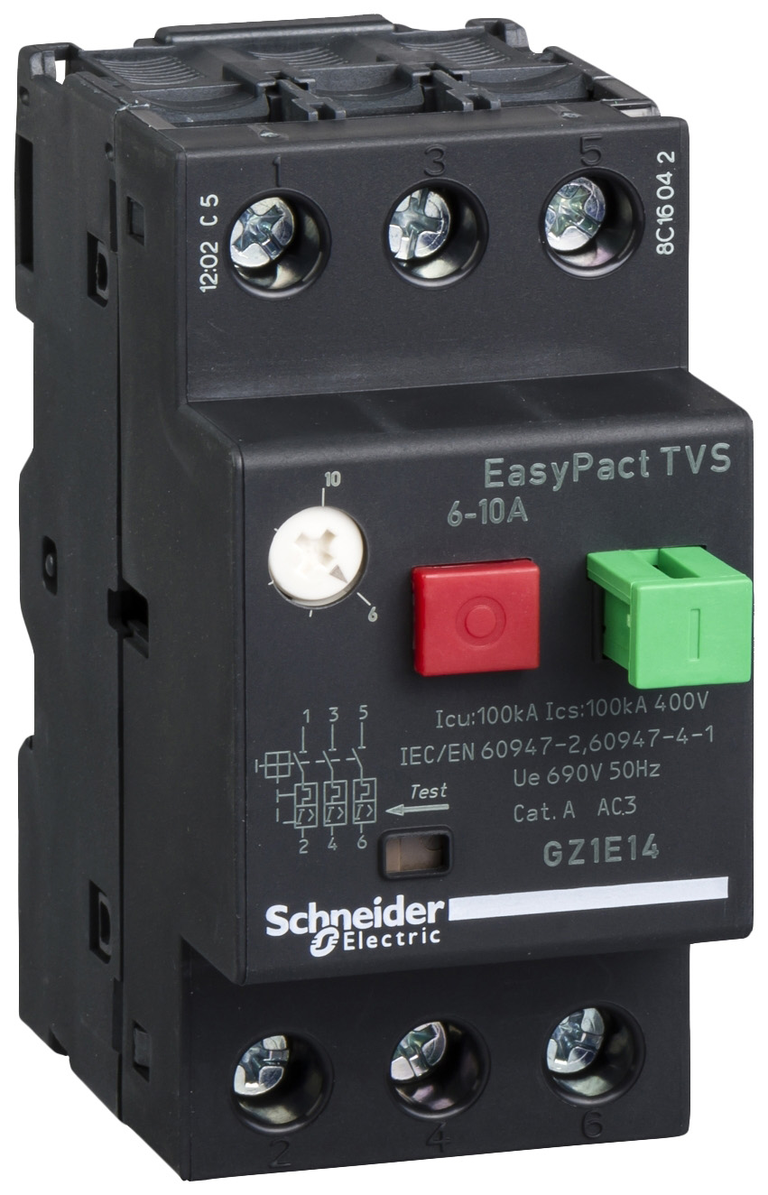 фото Выключатель автоматический easypact tvs, 6-10 а schneider electric