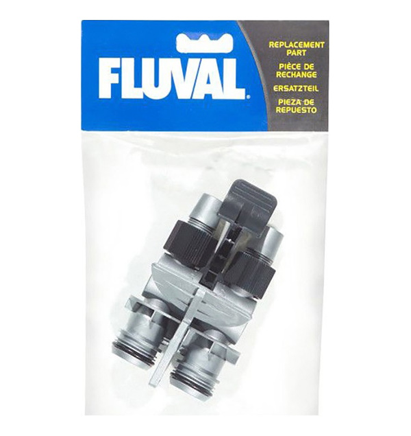 

Кран двойной Hagen Аква-стоп для фильтров Fluval 104/404, Аква-стоп