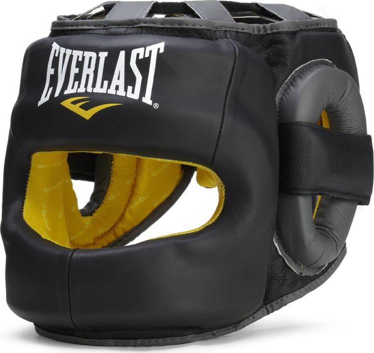 

Шлем боксерский Everlast C3 Safemax Professional, L-XL, нат. кожа