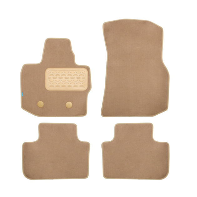 

Коврики в салон Klever Premium OPEL Antara 2006-2011, 4 шт. текстиль, бежевые