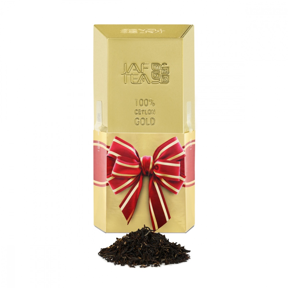 

Чай Jaf Tea Golden Brick черный листовой сорта FBOPF ExSp1 с типсами