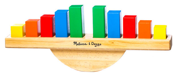 

Деревянная игрушка Melissa & Doug Радуга - баланс