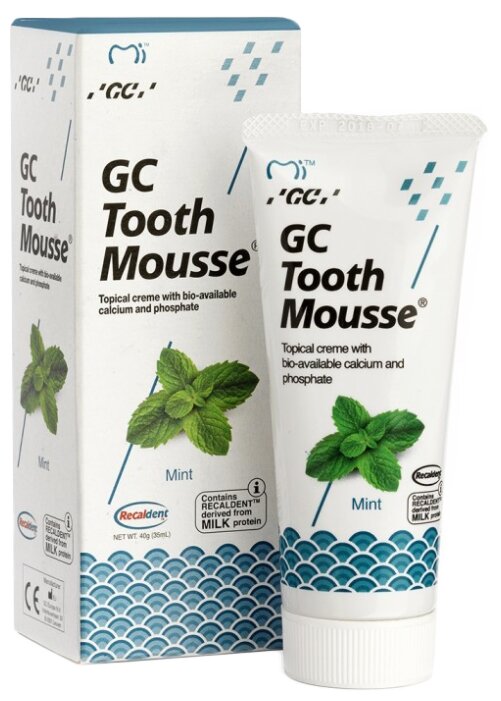 Зубной гель GC Tooth mousse мята