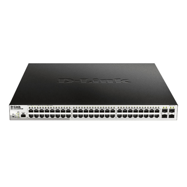 

Коммутатор D-Link DGS-1210-52MPP/ME/B1A Black, DGS-1210