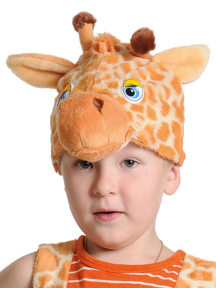 фото Маска-шапочка карнавалофф жирафик