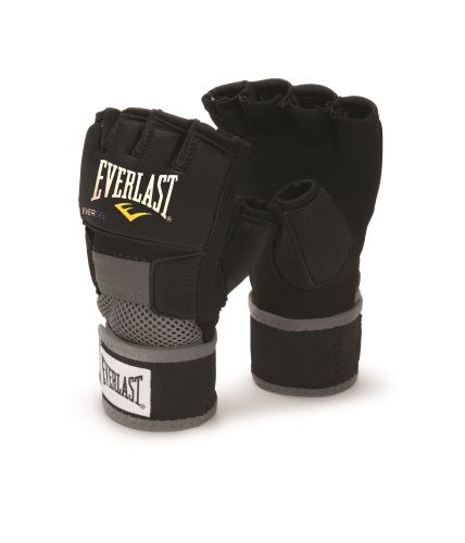

Боксерские перчатки Everlast Evergel черные, 3 унций, Evergel