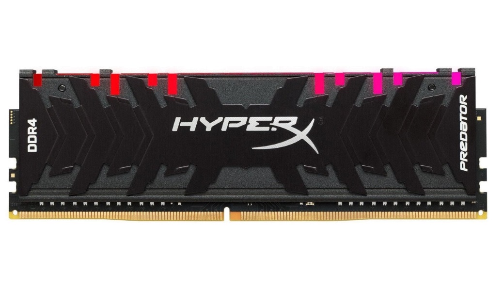 

Оперативная память Kingston DDR 4 DIMM 16GB PC25600 3200M, HyperX Predator RGB