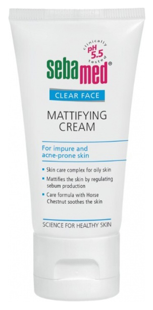 

Крем для лица Sebamed Clear Face Mattifying Cream 50 мл