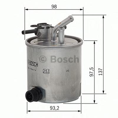 

Фильтр топливный BOSCH F026402059