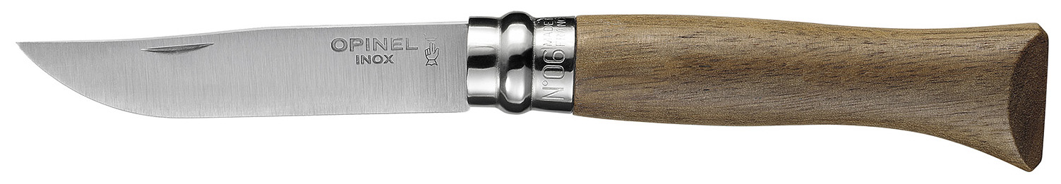 фото Туристический нож opinel 002025 №6 tradition style walnut tree