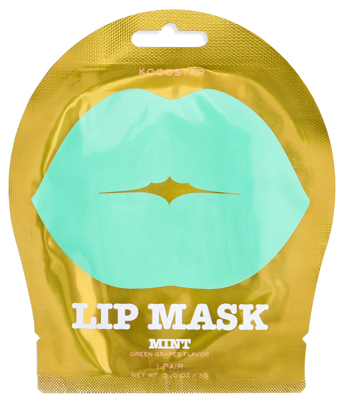 

Маска для лица Kocostar Lip Mint Single Pouch Green Grapes Flavor