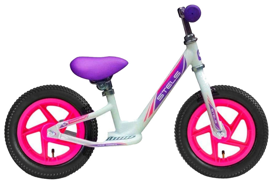 

Беговел STELS Powerkid 12 Girl (V020) белый, Powerkid 12 Girl (V020)