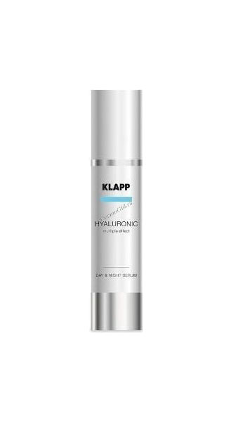 Сыворотка для лица Klapp Гиалуроник день-ночь 818 beauty formula в гиалуроник крем для кожи вокруг глаз и губ 15 мл