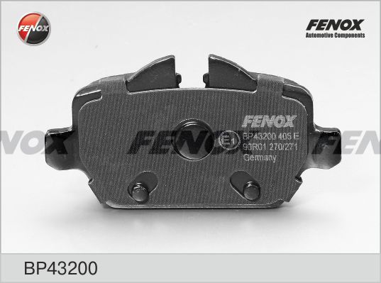 

Комплект тормозных колодк FENOX BP43200