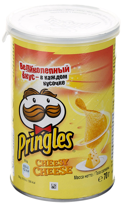 фото Чипсы картофельные pringles со вкусом сыра 70 г