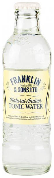 

Напиток газированный Franklin&Sons natural Indian tonic water 0.2 л