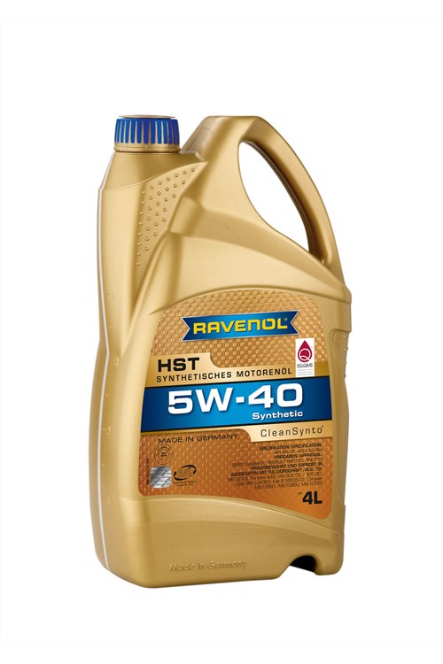 фото Моторное масло ravenol hst 5w-40 4л