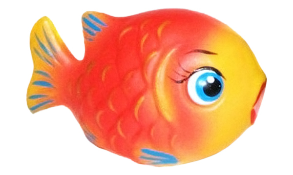Игрушка для купания Кудесники Рыбка Клоун 8 см