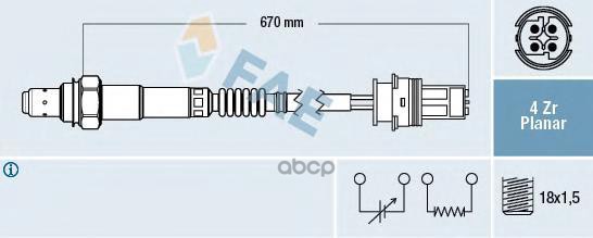 фото Лямбда-зонд fae 77328