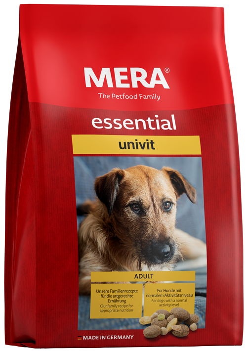 фото Сухой корм для собак mera essential univit, птица, 12,5кг