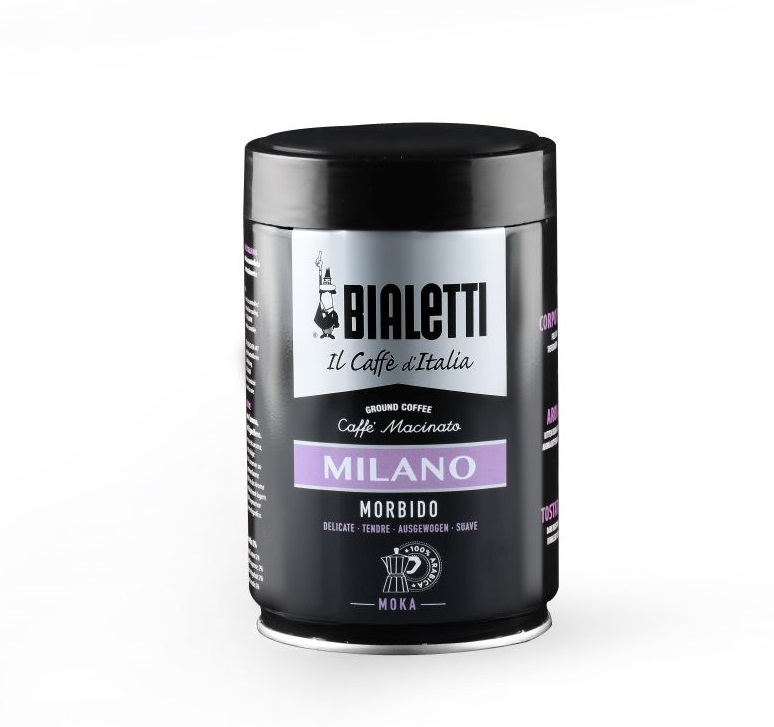 

Кофе молотый Bialetti мока Milano 250 г ж/б
