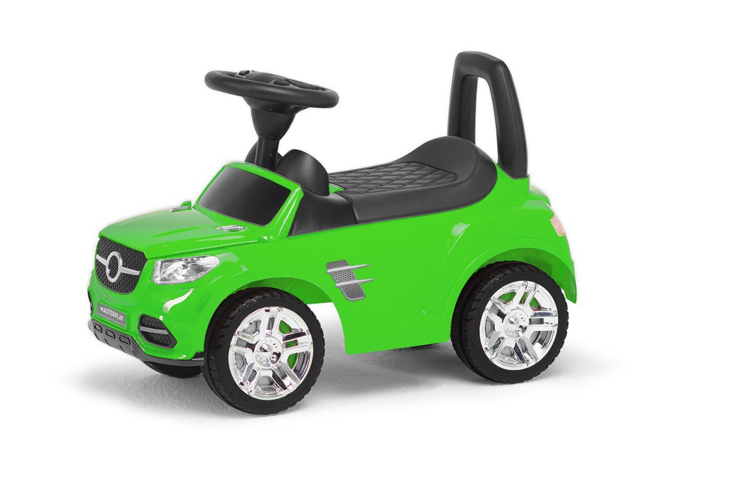 

Детская машинка-каталка Colorplast Mercedec Benz музыкальная салатовый